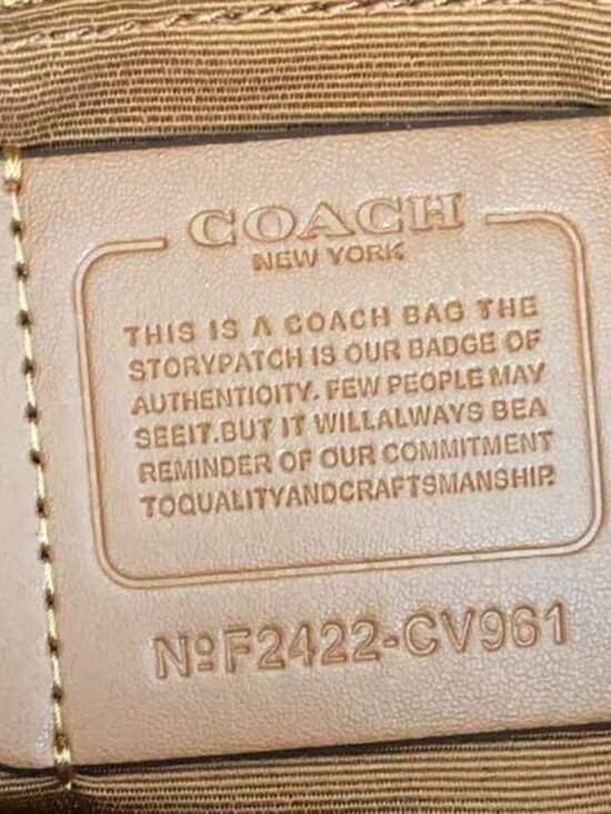 Coach Rowan Boston bag, size 25x16.5x14cm - Picture 7 of 7